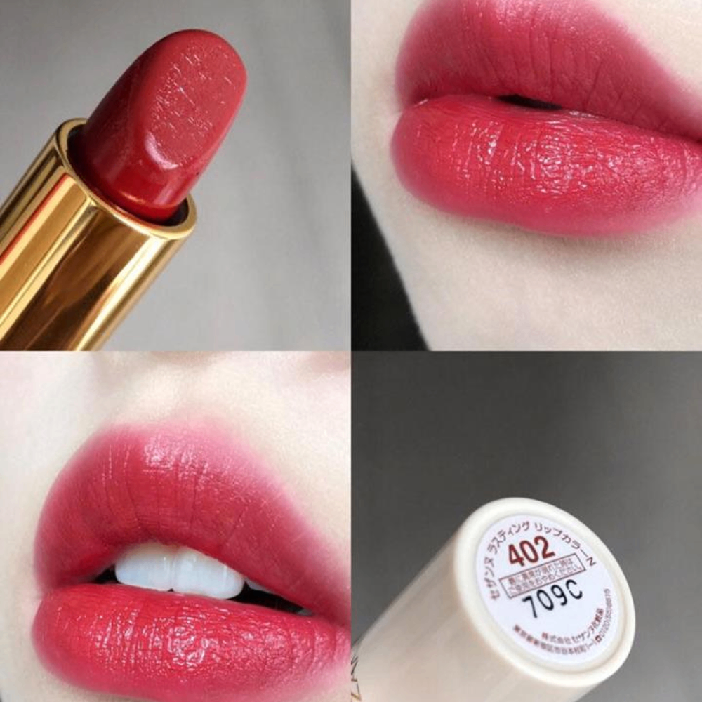 Son thỏi Cezanne Lasting Lip Color N 3.9g dưỡng ẩm mịn môi