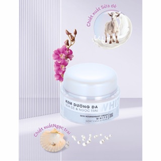 Kem dưỡng da Thorakao White Sữa dê & Ngọc trai 30g