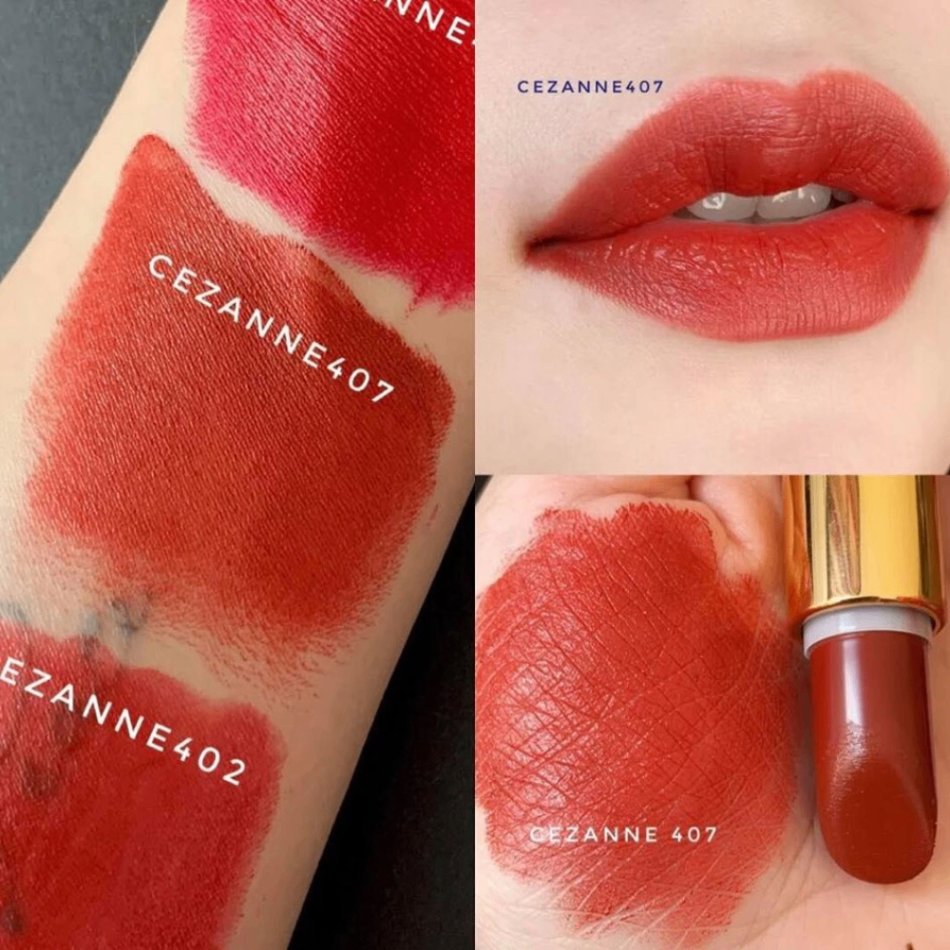 Son thỏi Cezanne Lasting Lip Color N 3.9g dưỡng ẩm mịn môi