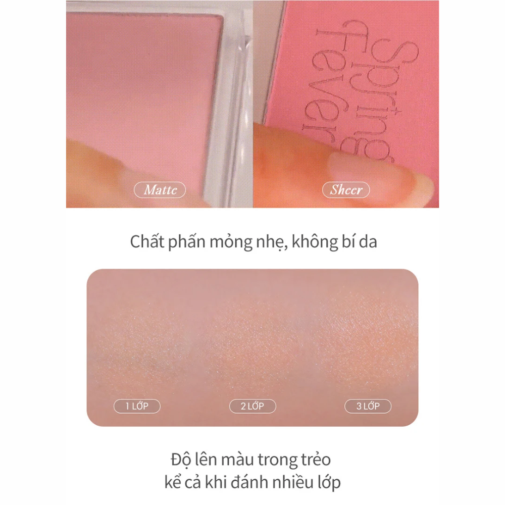 Phấn má hồng Romand Better Than Cheek 4g mịn nhẹ tư nhiên
