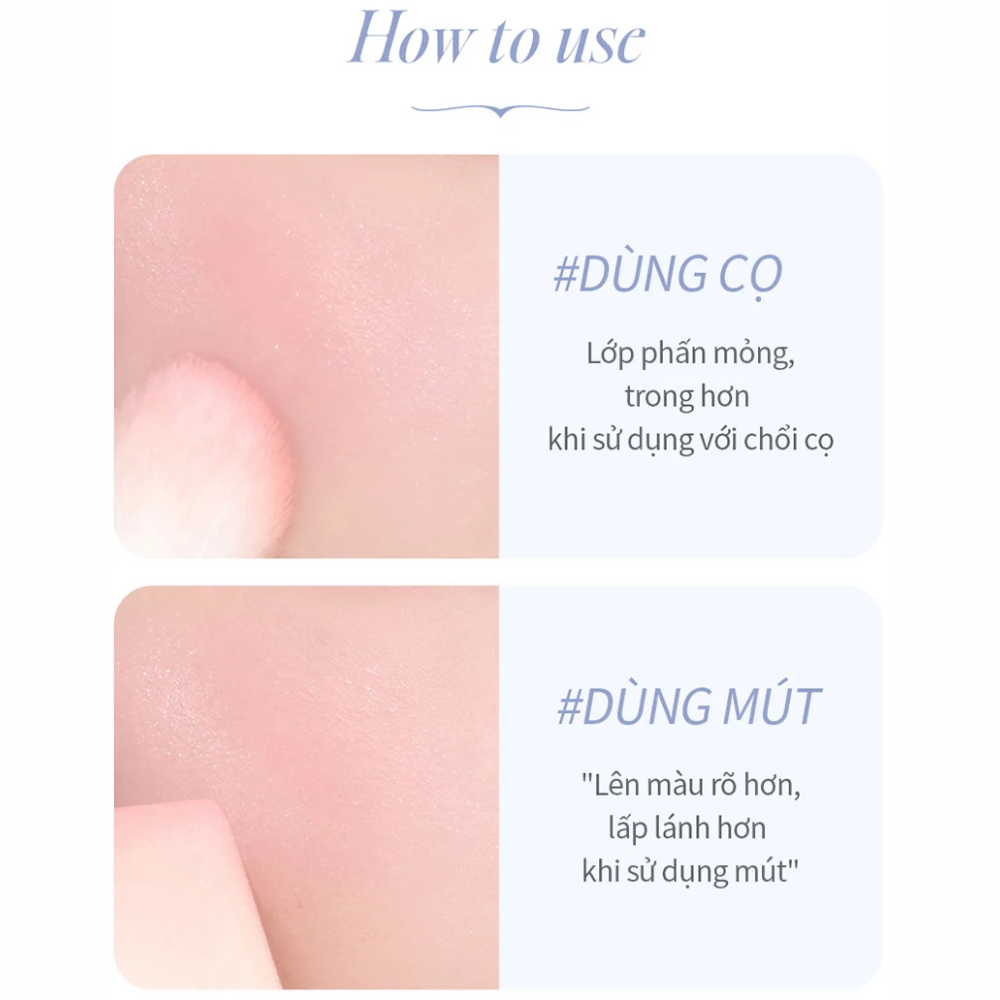 Phấn má hồng Romand Better Than Cheek 4g mịn nhẹ tư nhiên