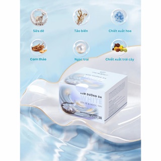 Kem dưỡng da Thorakao White Sữa dê & Ngọc trai 30g