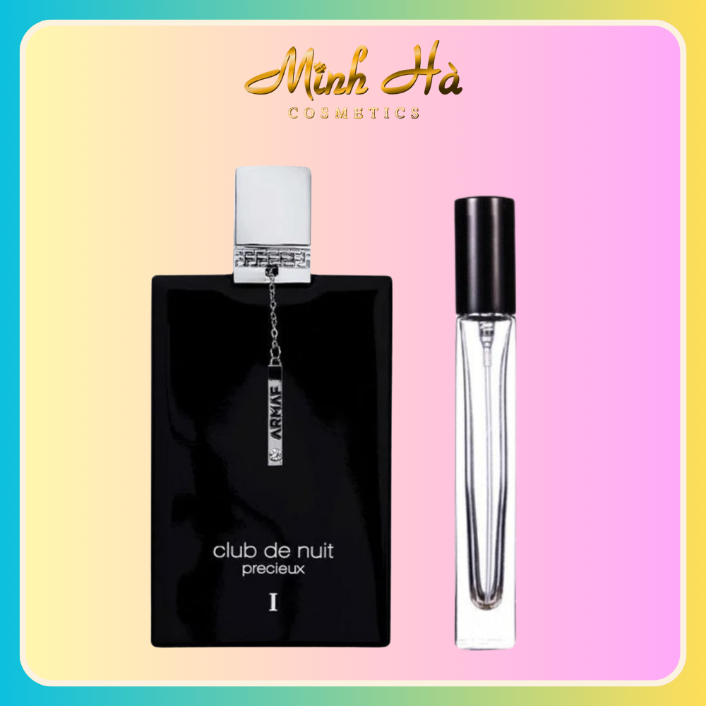 Chiết 10ml nước hoa ARMAF Club de nuit Precieux Extrait de Parfum hương sang trọng lịch lãm mạnh mẽ