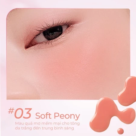 Má hồng dạng kem Sace Lady Moon Blush
