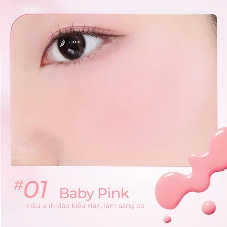 Má hồng dạng kem Sace Lady Moon Blush