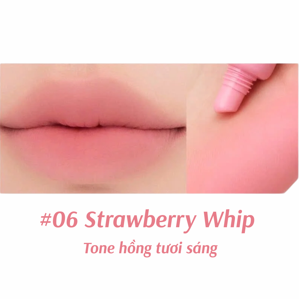 Son kem Romand Color Lip Matte mềm mại dễ tán