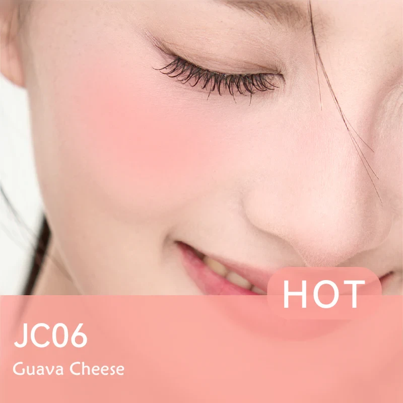 Má hồng dạng kem AZTK Jello Color Liquid Blush bền màu kèm cọ chấm kem