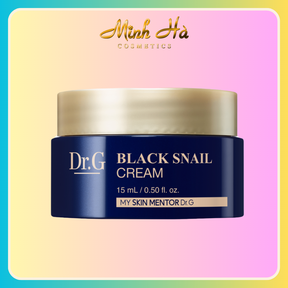 Kem Dưỡng DR.G Black Snail Cream giảm nếp nhăn tăng đàn độ đàn hồi cho da