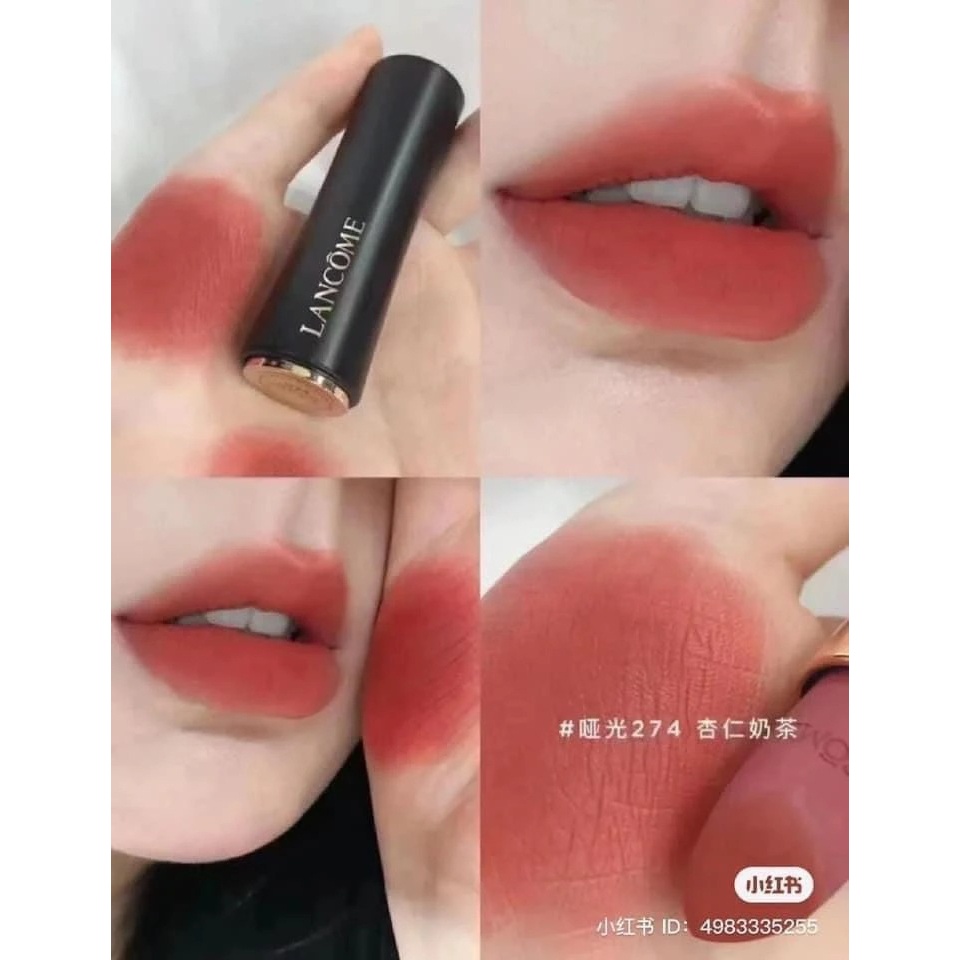Son thỏi Lancome L'absolu Rouge Drama Matte mịn lì nhẹ môi