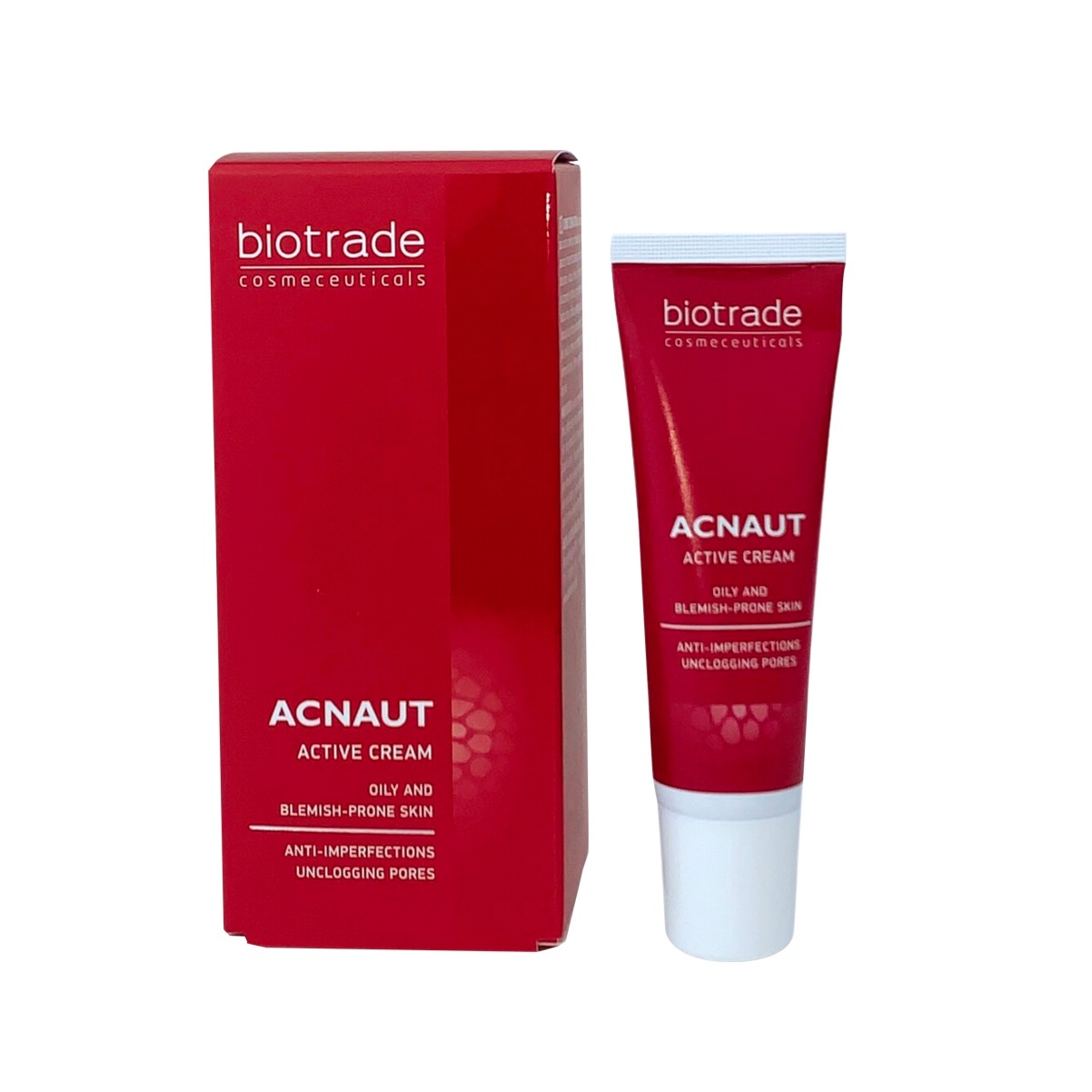 Chấm mụn Biotrade Acnaut Active Cream 15ml giảm mụn bọc mụn viêm mụn nội tiết