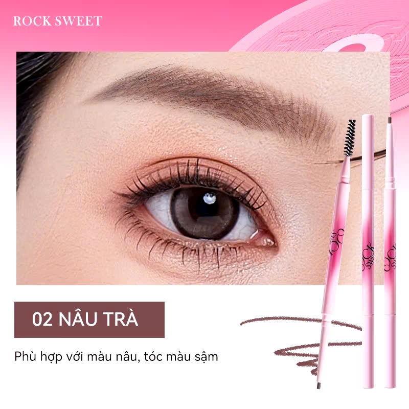 Chì kẻ mày Rock Sweet tạo chân mày tự nhiên sắc nét