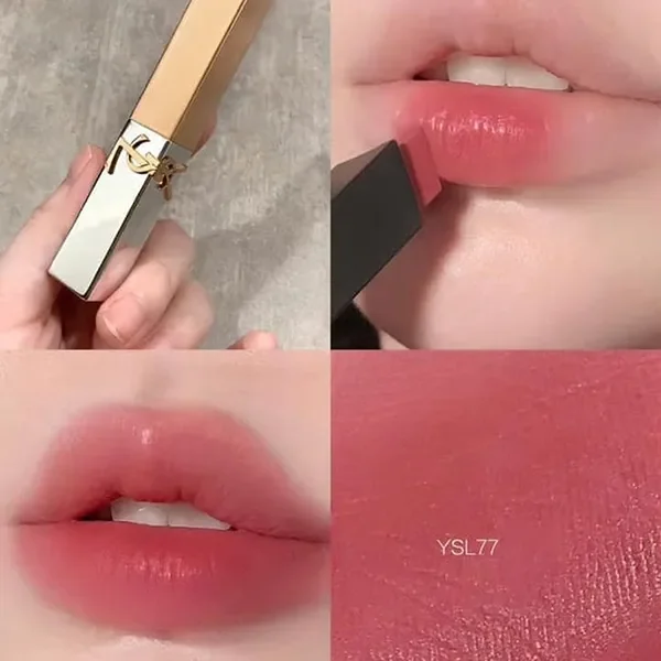 Son thỏi YSL Rouge Pur Couture The Slim Collector Gradient Rose #77 (Kèm hộp + Túi)