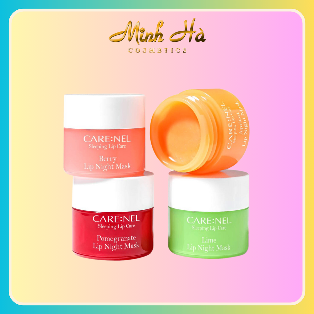 Mặt Nạ Ngủ Môi Care:nel Lip Night Mask 5g dưỡng môi ẩm mịn căng mọng