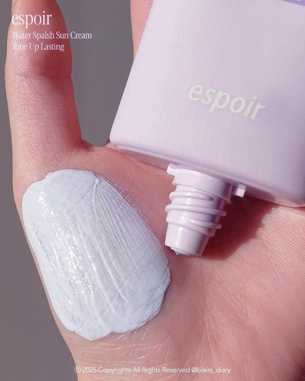 Kem chống nắng Espoir Water Splash Tone Up Lasting Sun Cream SPF50+ PA++++ 50ml nâng tông sáng da