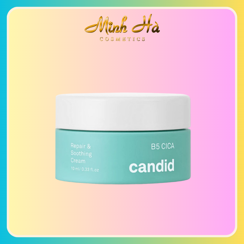 Kem Dưỡng Candid B5 CICA Repair & Soothing Cream 10ml/50ml hỗ trợ phục hồi dưỡng ẩm