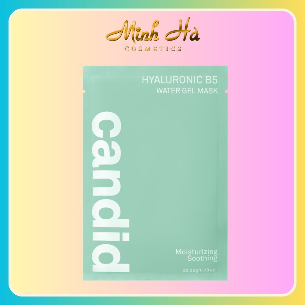 Mặt nạ giấy Candid Hyaluronic B5 Water Gel Mask 22.22g