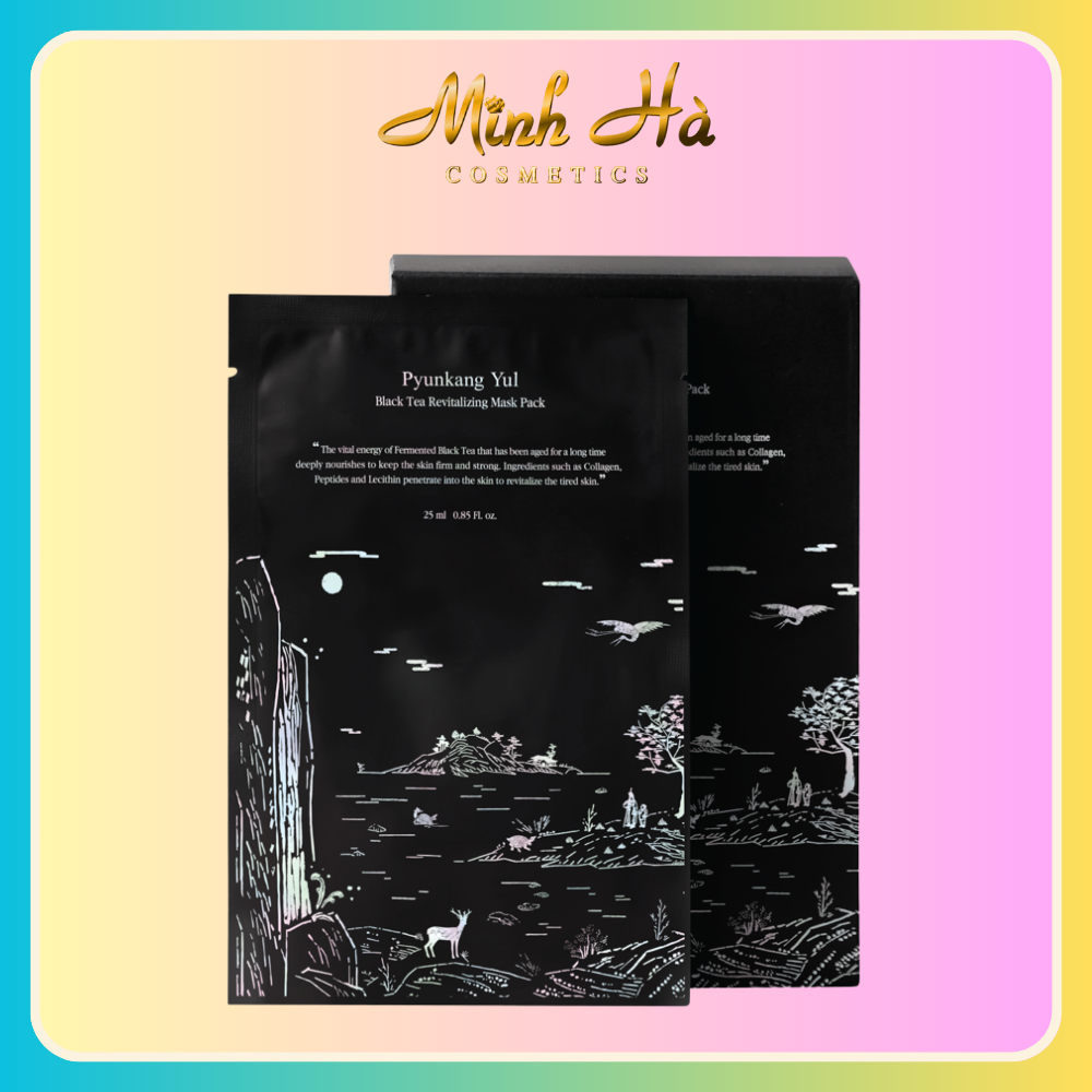 Mặt nạ giấy Pyunkang Yul Black Tea Revitalizing Mask Pack 25ml
