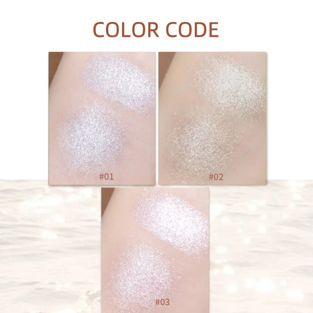 Phấn Bắt Sáng Lion Highlighting Powder phấn mịn lì dễ tán