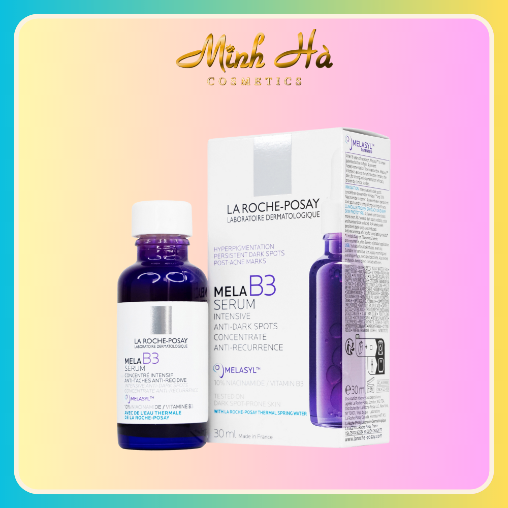 Tinh chất Laroche Posay Mela B3 dưỡng sáng da 30ml đều màu da giảm thâm nám