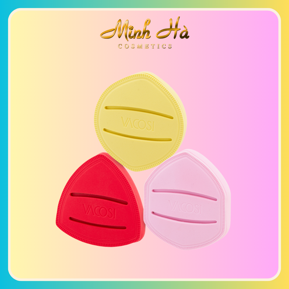 Mút tán nền Vacosi Air-Fit Makeup Sponge BP57 mềm mịn dễ tán