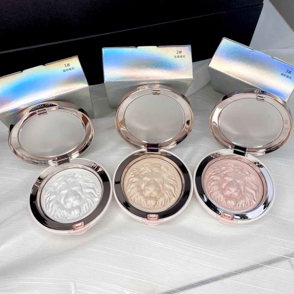 Phấn Bắt Sáng Lion Highlighting Powder phấn mịn lì dễ tán
