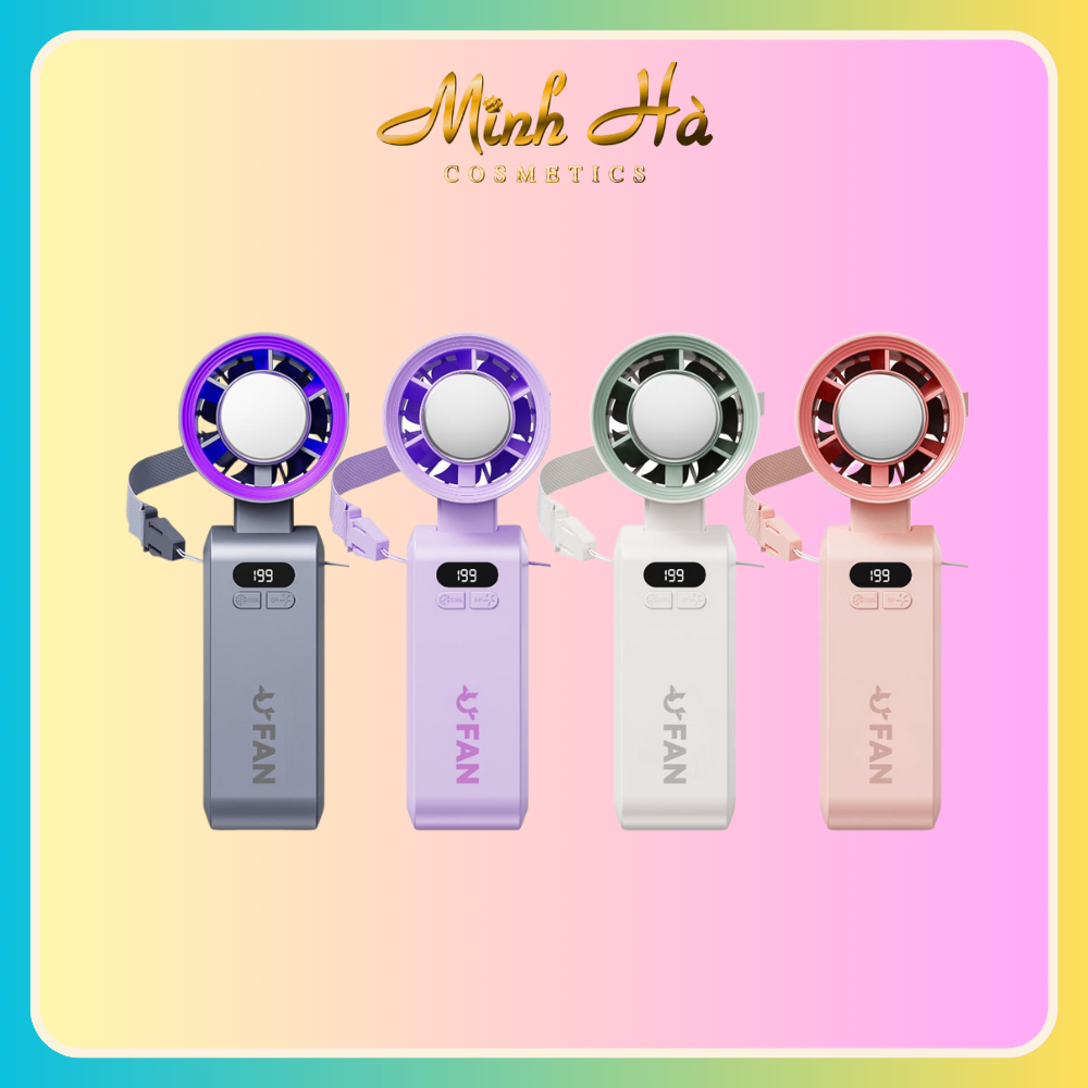 Quạt cầm tay mini Handheld Fan JF137 làm mát siêu tốc tiện lợi