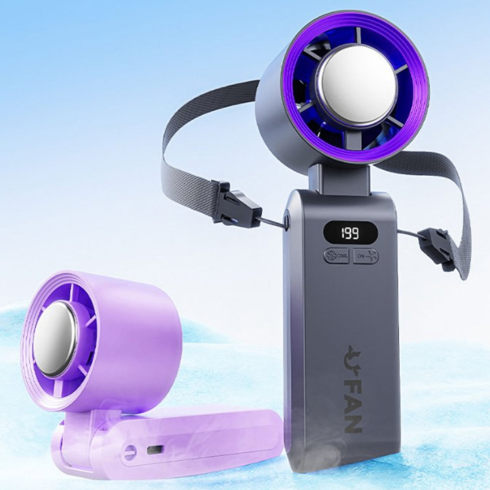 Quạt cầm tay mini Handheld Fan JF137 làm mát siêu tốc tiện lợi