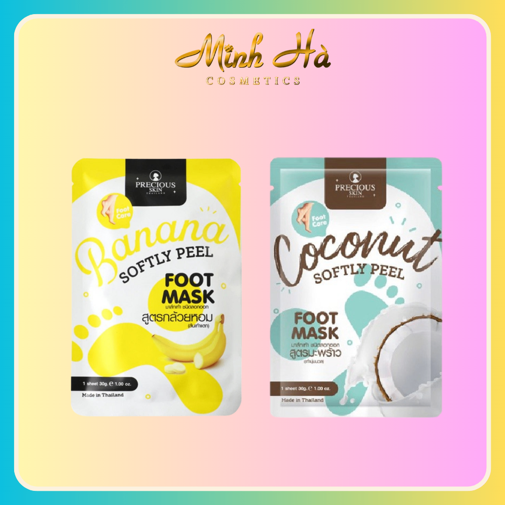 Mặt nạ chân Precious Skin ThaiLand Foot Mask loại bỏ tế bào chết dưỡng da chân mịn màng