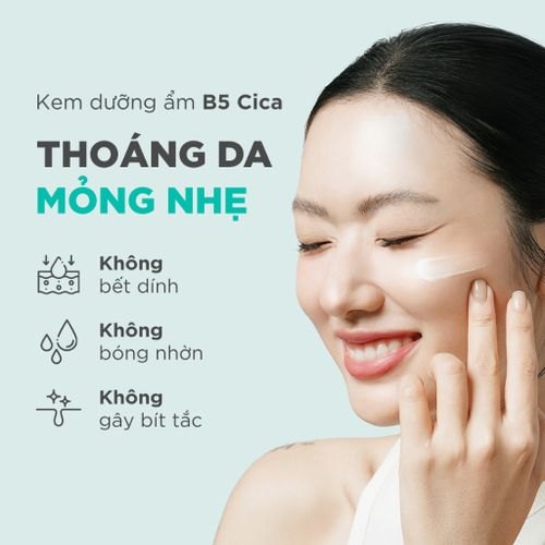 Kem Dưỡng Candid B5 CICA Repair & Soothing Cream 10ml/50ml hỗ trợ phục hồi dưỡng ẩm