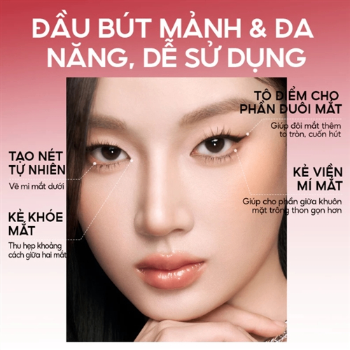 Kẻ mắt nước Colorkey Floating Color Liquid Eyeliner siêu mảnh chống nước