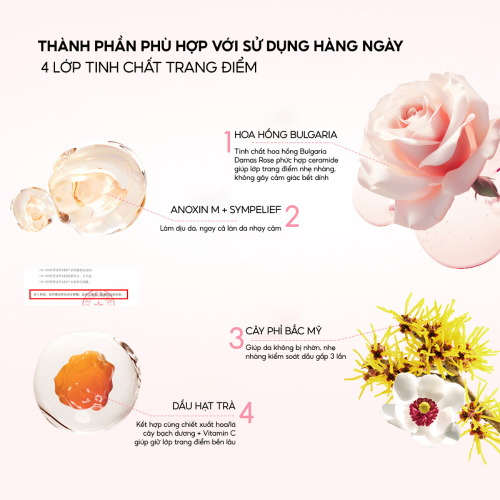 Phấn nước kèm phấn phủ Menow 2in1 siêu tiện lợi mỏng nhẹ tự nhiên