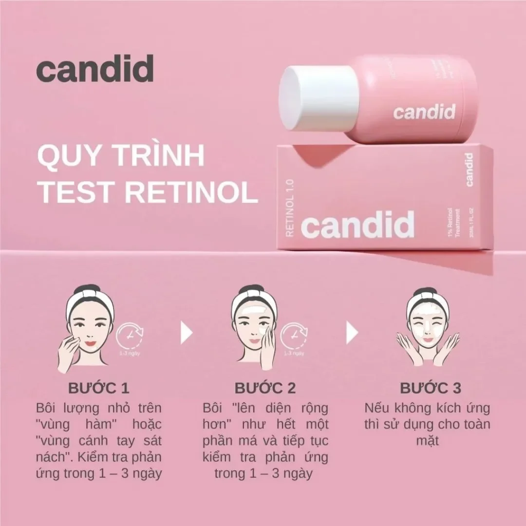 Tinh Chất Candid Retinol Treatment 30ml