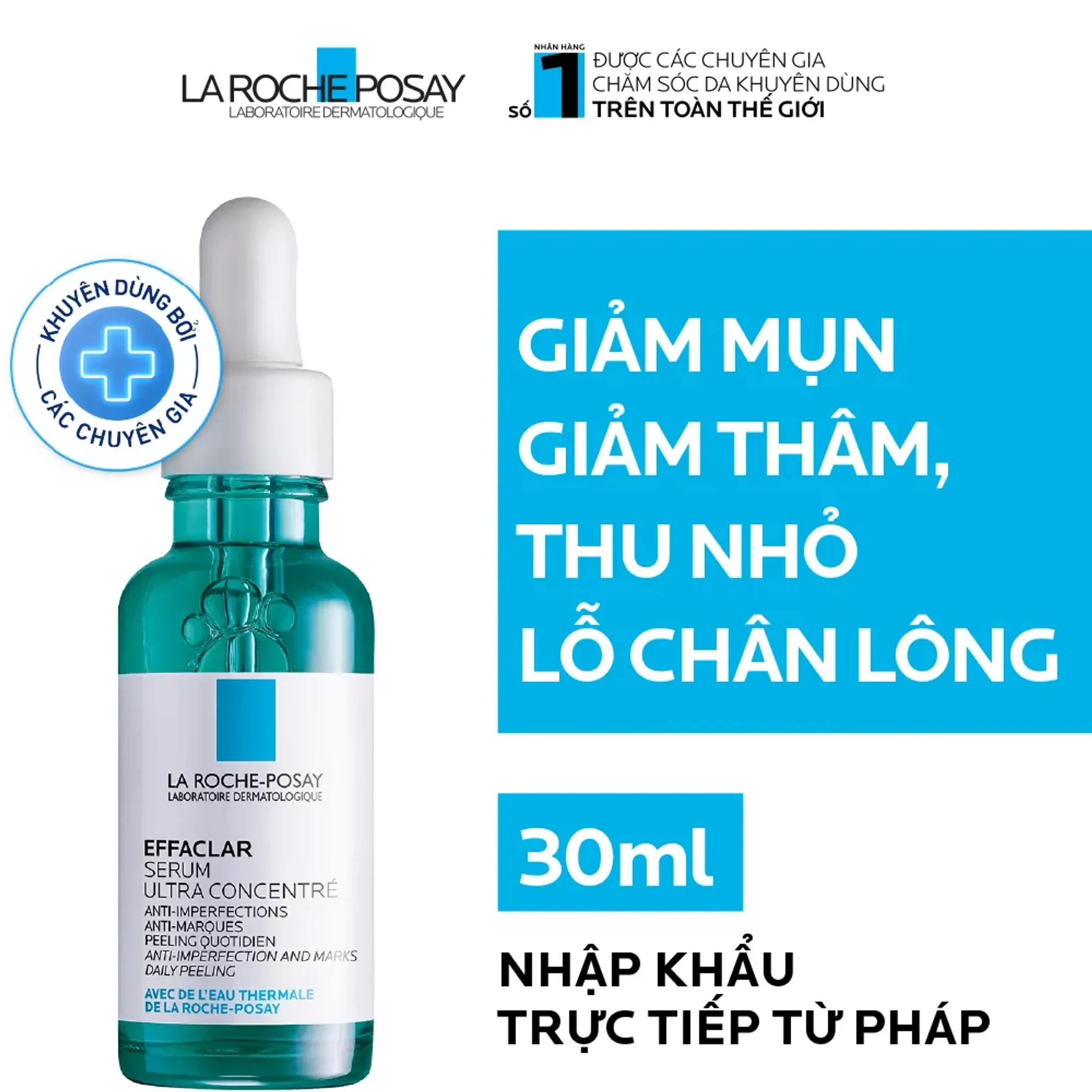 Tinh Chất Laroche Posay Effaclar Ultra Concentrated Serum 30ml