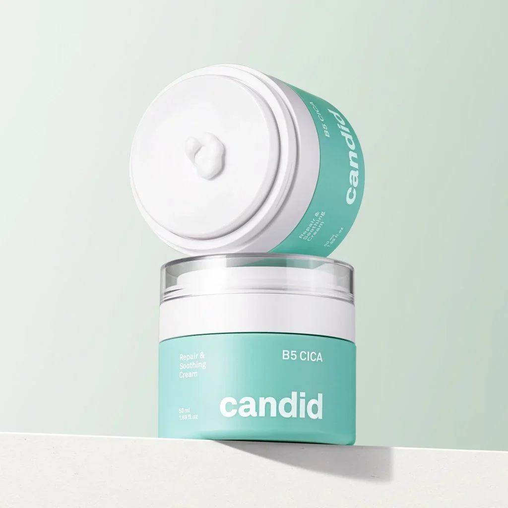 Kem Dưỡng Candid B5 CICA Repair & Soothing Cream 10ml/50ml hỗ trợ phục hồi dưỡng ẩm