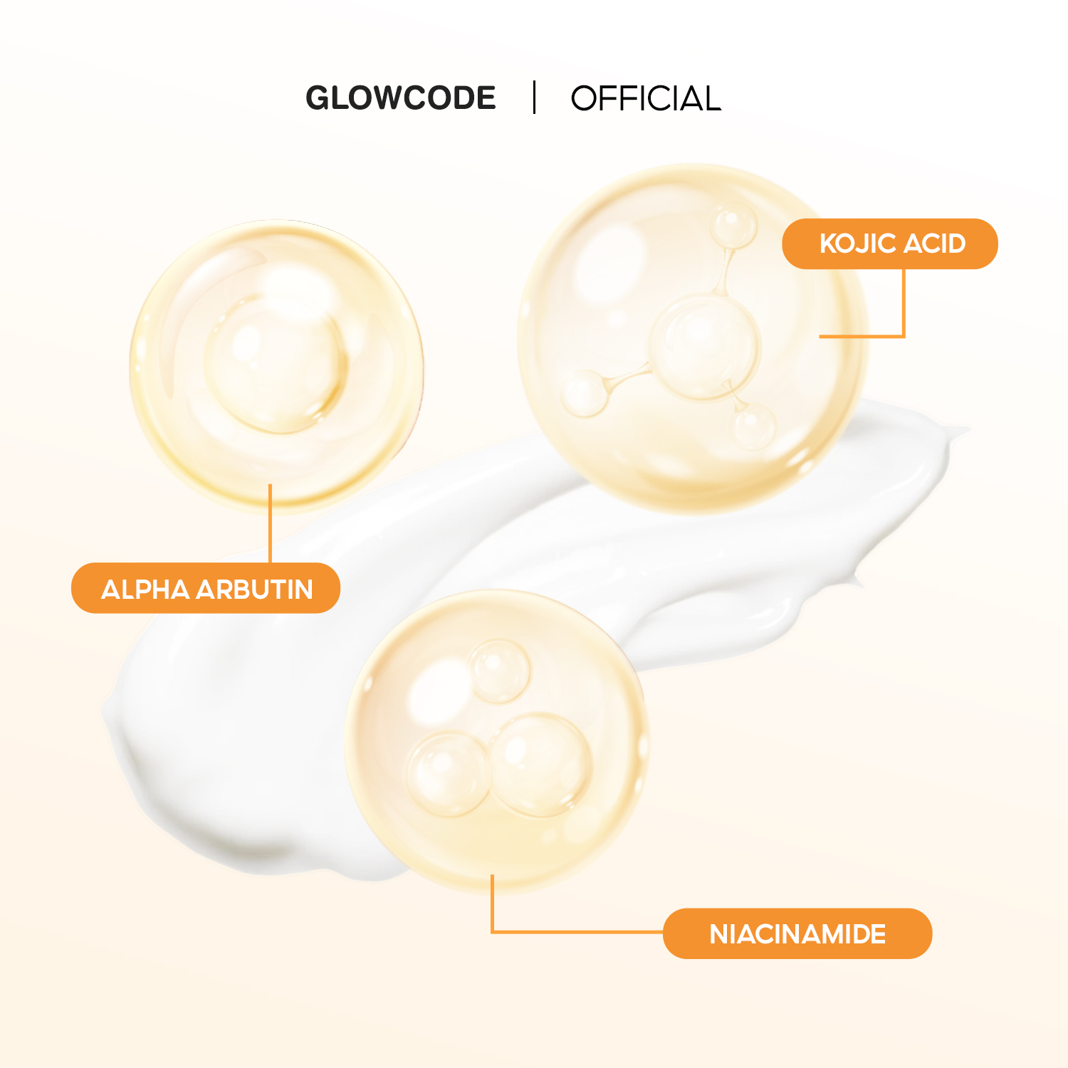 Dưỡng thể Glowcode Alpha Kojic Whitening Serum Lotion 280ml cải thiện trắng da tăng cường độ ẩm