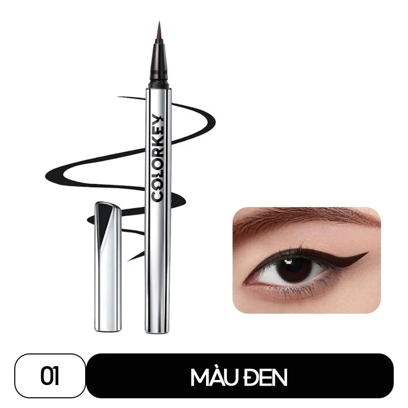 Kẻ mắt nước Colorkey Floating Color Liquid Eyeliner siêu mảnh chống nước
