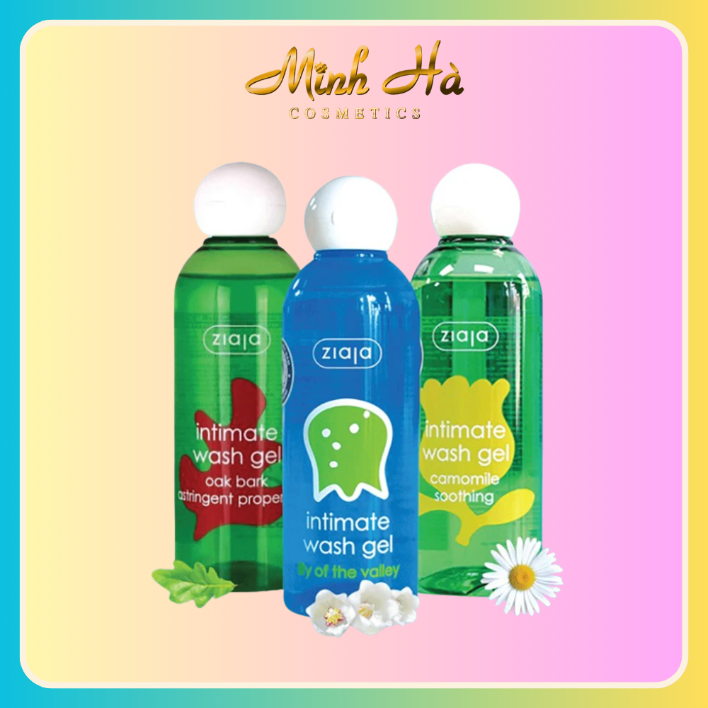 Dung dịch vệ sinh phụ nữ Ziaja Intimate Wash Gel 200ml dưỡng ẩm khử mùi