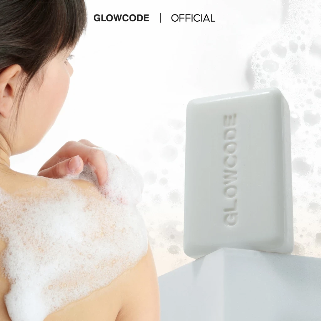 Xà phòng Glowcode Alpha Kojic Intensive Whitening Face & Body Soap 80g hỗ trợ trắng da