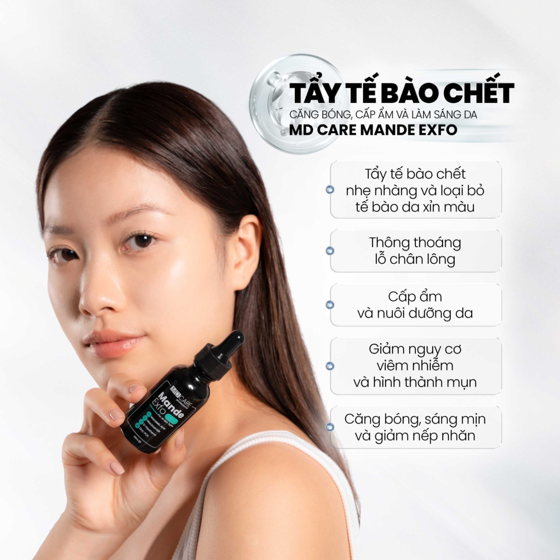 Tẩy tế bào chết MD Care Mande Exfo 30ml