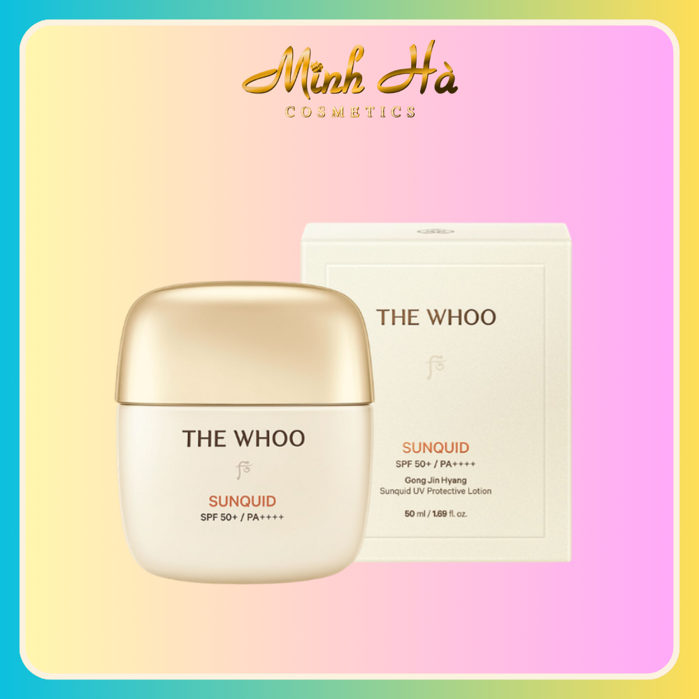 Kem chống nắng The history of Whoo Gongjinhyang Sunquid UV Protective Lotion SPF 50+/PA++++ chống lão hóa cải thiện nếp nhăn