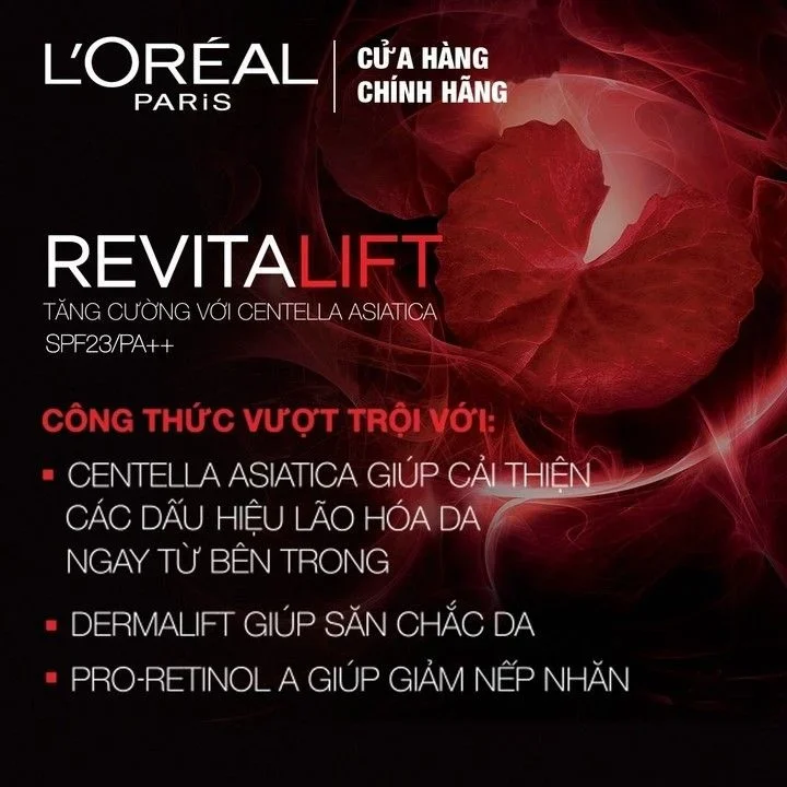 Kem dưỡng Loreal Paris Revitalift Moisturizing Day Cream SPF35 PA++ 50ml