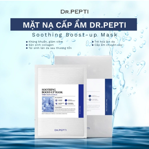Mặt Nạ Dr.Pepti Soothing Boost Up Mask 25ml