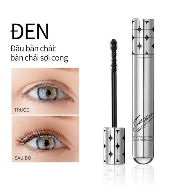 Mascara Zeesea Vỏ bạc kháng nước lâu trôi 36h 6g