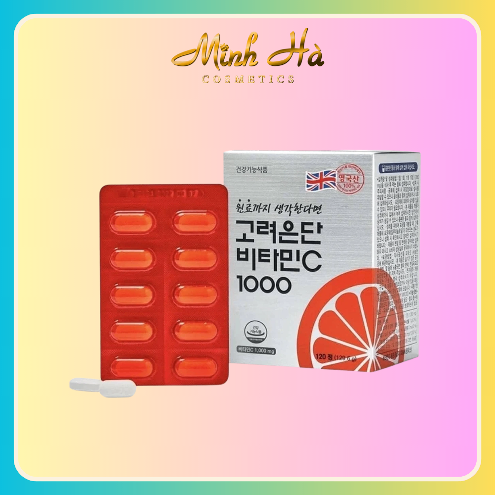 Viên Uống Korean Eundan Vitamin C 1000mg (Hộp 120 viên)
