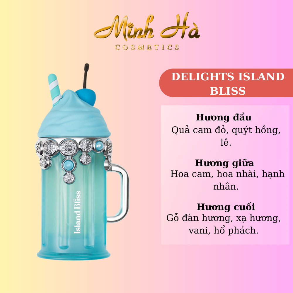 Chiết 10ml nước hoa ARMAF Delights Island Bliss EDP 100ml hương ngọt ngào tươi mát nữ tính