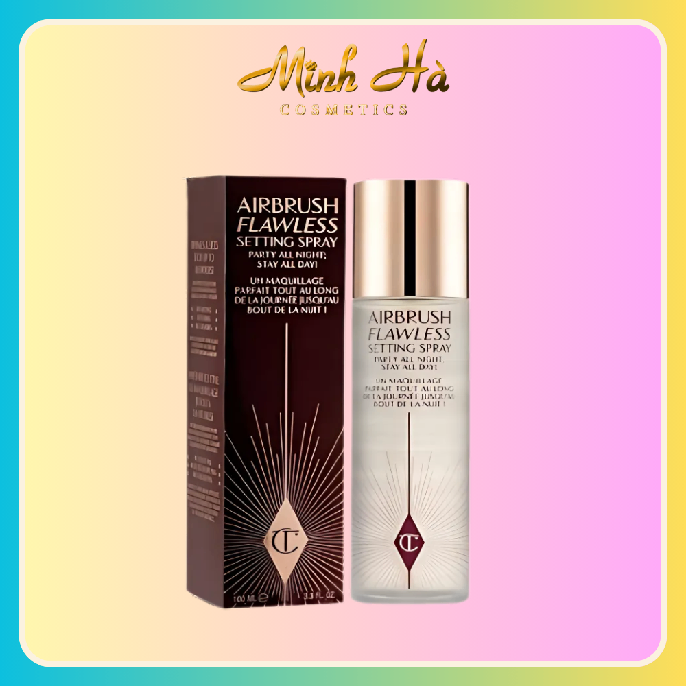 Xịt khóa nền makeup Charlotte Tilburry Air Brush Flawless Setting Spray 34ml