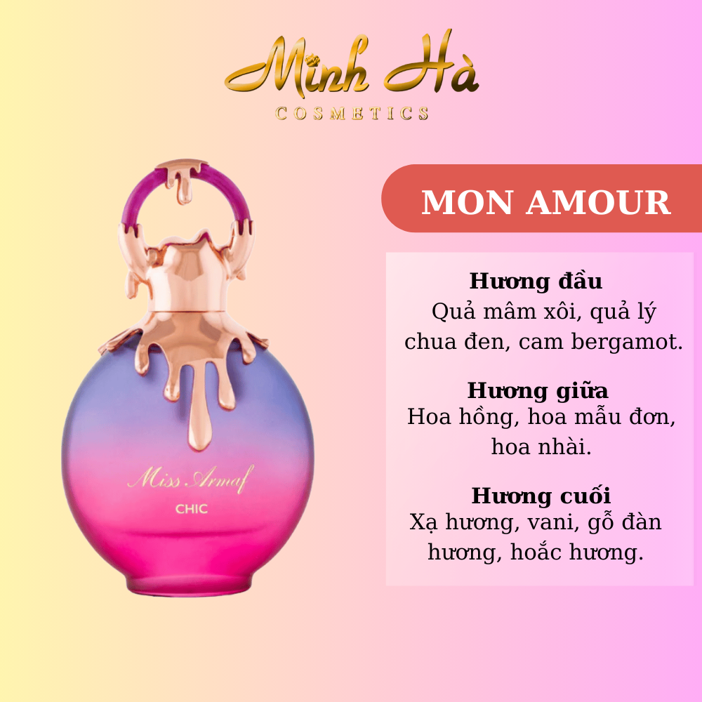 Chiết 10ml nước hoa ARMAF Miss Armaf Chic EDP 100ml ngọt ngào thanh lịch nữ tính