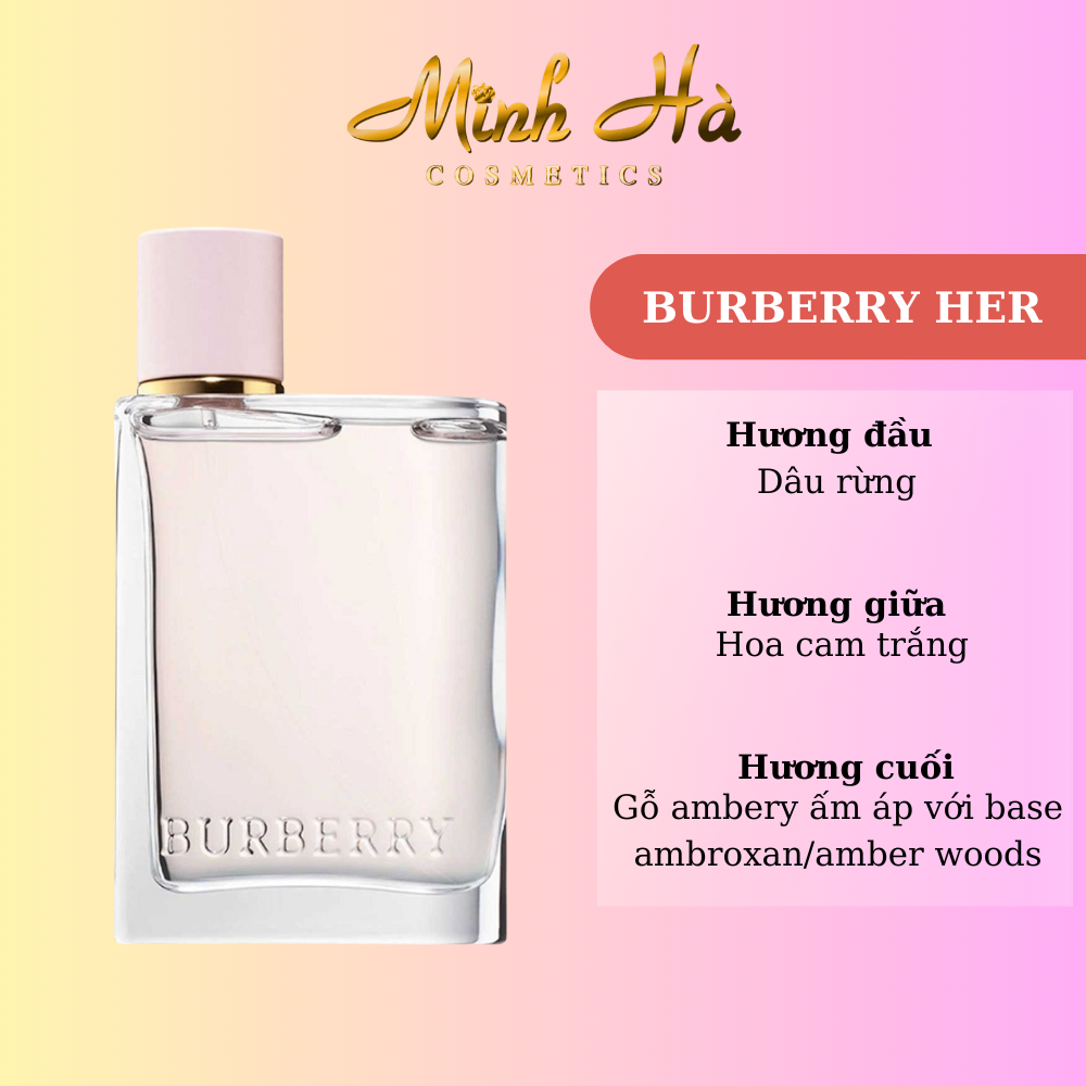 Chiết 10ml nước hoa Burberry Her Intense EDP 100ml