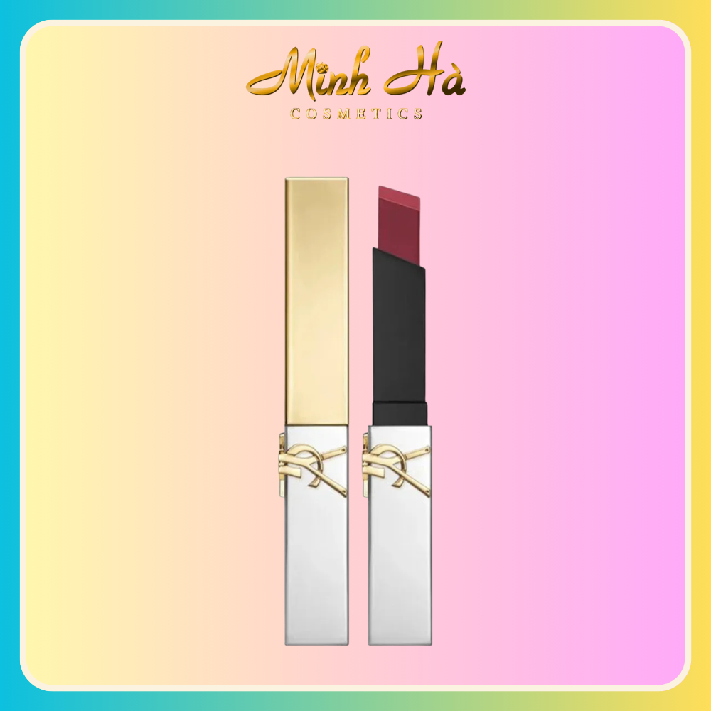 Son thỏi YSL Rouge Pur Couture The Slim Collector Gradient Rose #77 (Kèm hộp + Túi)