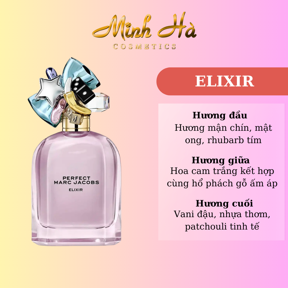 Chiết 10ml nước hoa Marc Jacobs Perfect Elixir EDP 100ml hương cuốn hút sang trọng